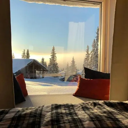 Modern New Large In Out Semesterbostad Sjusjøen