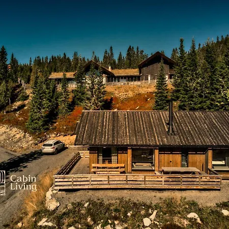 Casa de Férias New Large In Out & Sauna Sjusjøen