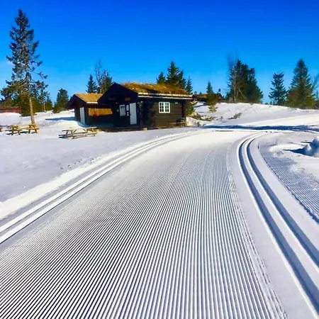Modern New Large In Out Semesterbostad Sjusjøen
